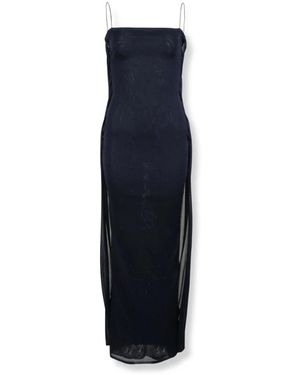 Jacquemus Kleedjes ,Blauw ,Abito Plumetis