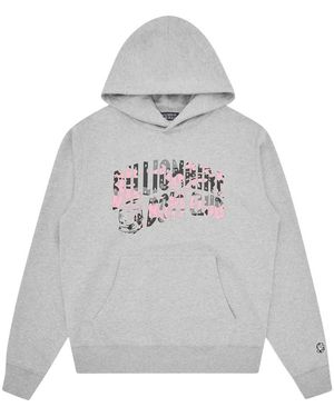 BBCICECREAM Camo Arch Logo Popover Hood - Grijs