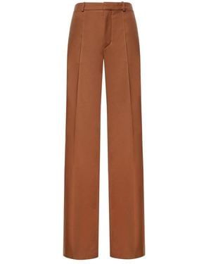 Chloé Straight Trousers - Brown