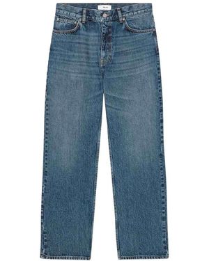 NN07 Otis Gerades Jeans - Blau