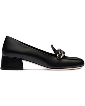 Miu Miu Court Shoes - Black