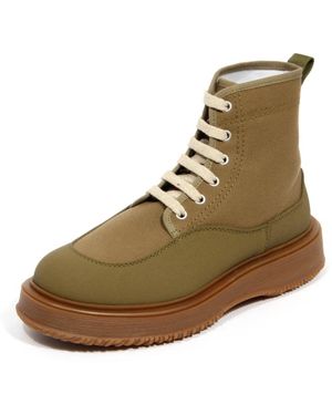 Hogan Lace-Up Boots - Brown