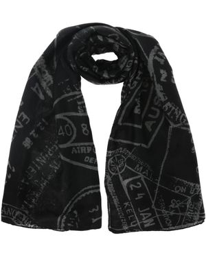 Alviero Martini 1A Classe Scarves - Zwart