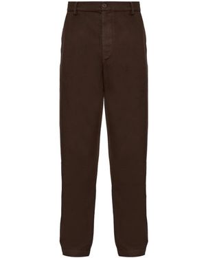 DIESEL Straight Trousers - Marrone