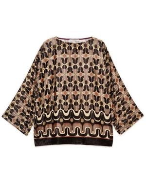 Maliparmi Collection Print Shirt - Braun