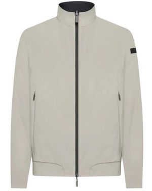 Rrd Jassen ,Wit ,Montecristo Double Petrol Reversible Bomber - Grijs