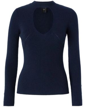 Pinko Truien & Vesten ,Blauw ,Rabbocco Maglia