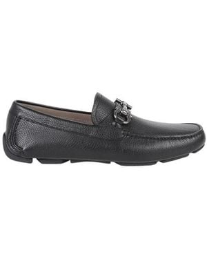 Ferragamo Schoenen ,Zwart ,Leer Parigi New Driver Loafer