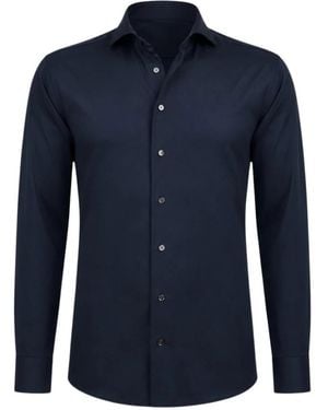 Traiano Milano Casual Shirts - Blu