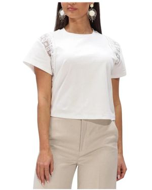 Aaiko Tops ,Wit ,Katoen Ceyda Co 177 Blouse
