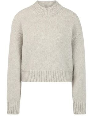 Marc Cain Oversize Pullover Gestrickt - Grau