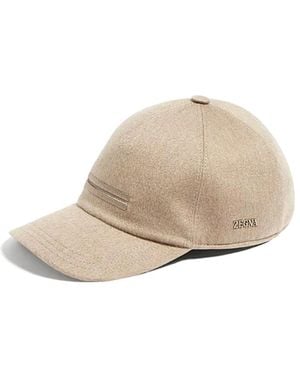 ZEGNA Caps - Naturel