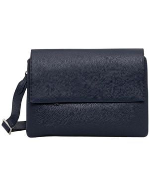 Gianni Chiarini Tassen ,Blauw ,Leer Three