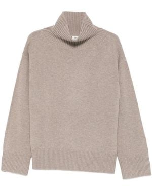 Soft Goat Cashmere Knitwear - Gris