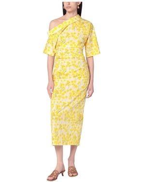 BERNADETTE Midi Dresses - Yellow