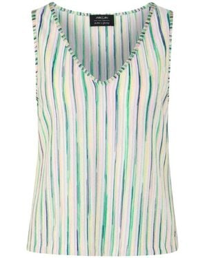 Marc Cain Sleeveless Tops - Blue