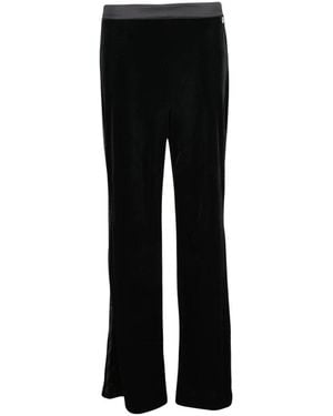 Liu Jo Broeken ,Zwart ,Polyester Pantalone