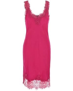 Gold Hawk Midi Dresses - Rosa