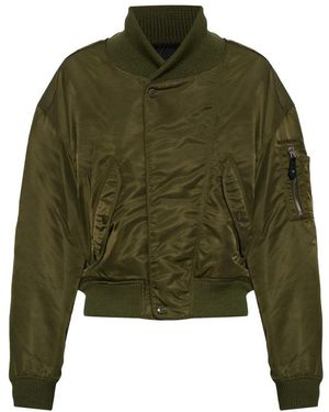 DSquared² Jassen ,Groen ,Leer Isolerende Bomberjack