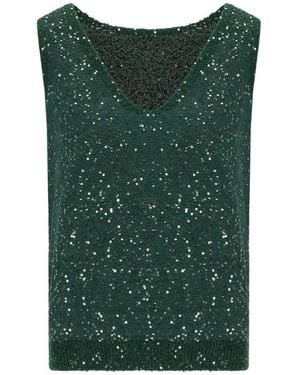 Weekend by Maxmara V-Neck Knitwear - Verde