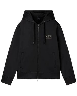 ARMANI EXCHANGE Zip-Throughs - Zwart