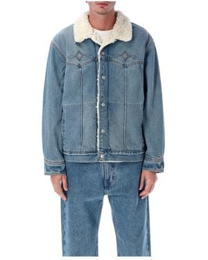 Levi's Western Sherpa Trucker Jacket - Blauw
