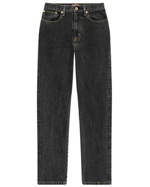 KENZO Straight Fit Jeans - Black