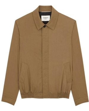 Saint Laurent Bomber Jackets - Brown