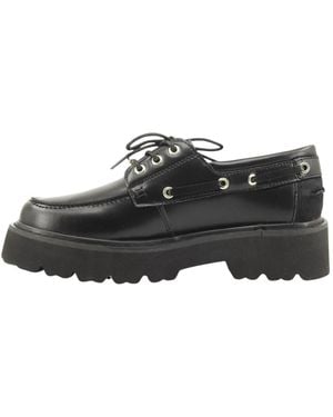 Patrizia Pepe Sailor Shoes - Negro
