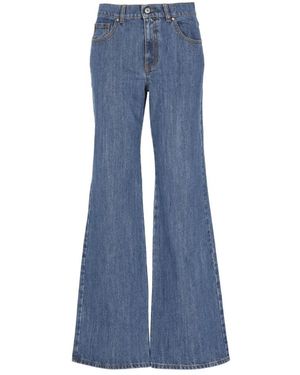 P.A.R.O.S.H. Flared Jeans - Blue