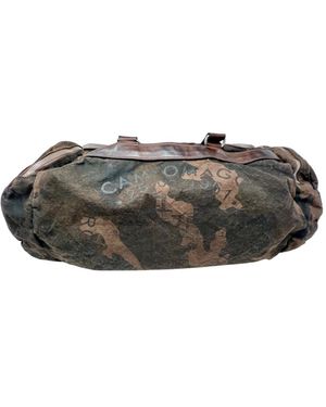 Campomaggi Canvas und leder weekender tasche - Mehrfarbig
