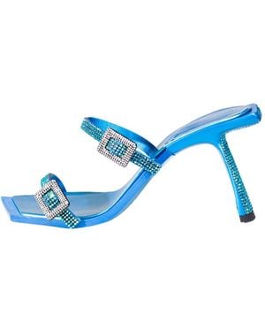 Benedetta Bruzziches Heeled Mules - Blue