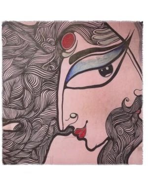 TALKING WALLS Ela Deux Multicolour - Pink