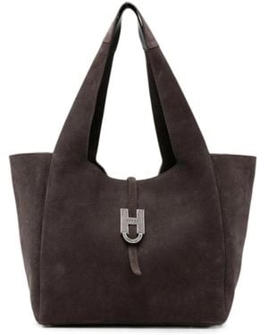 Hogan Tote Bags - Marrone