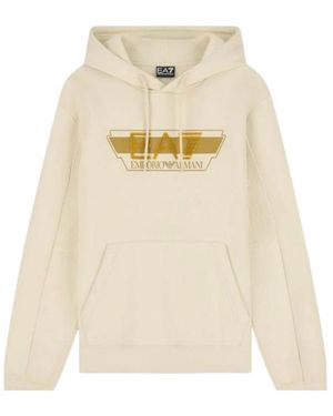 EA7 Hoodies - Blanc