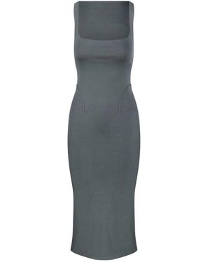 Alaïa 606 Bleistiftkleid - Blau