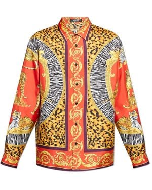 Versace Casual Shirts - Arancione