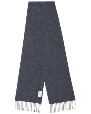 Ami Paris Quota Scarf - Blau