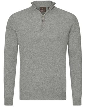 Oscar Jacobson Turtlenecks - Grey