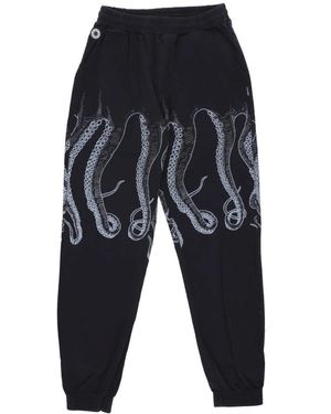 Octopus Joggers Censored Outline Sweatpant - Blue