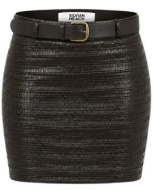 Silvian Heach Short Skirts - Negro