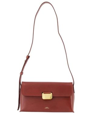A.P.C. Shoulder Bags - Rojo