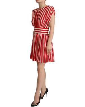 Dolce & Gabbana Short Dresses - Red