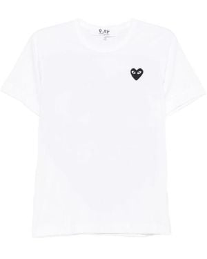 Comme des Garçons Play T-Shirt - Weiß