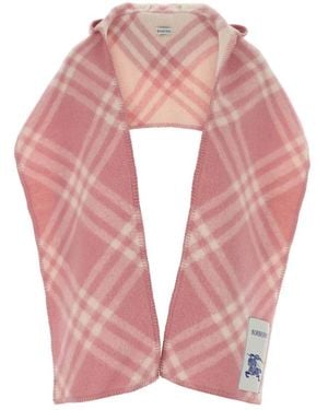 Burberry Winter Scarves - Pink