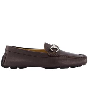 Gibaldi Schoenen ,Bruin ,Bruine Loafer Schoenen Voor