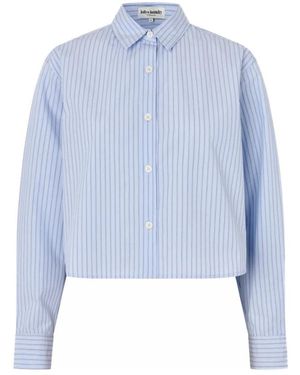 Lolly's Laundry Overhemden ,Blauw ,Shirts