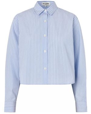 Lolly's Laundry Overhemden ,Blauw ,Shirts