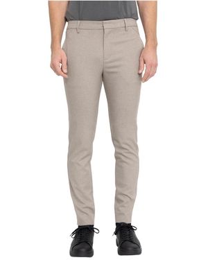 Plain Broeken ,Polyester Broek - Grijs