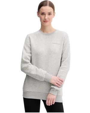 Peak Performance Fitness ,Grijs ,Katoen Original Small Logo Crew Sweatshirt